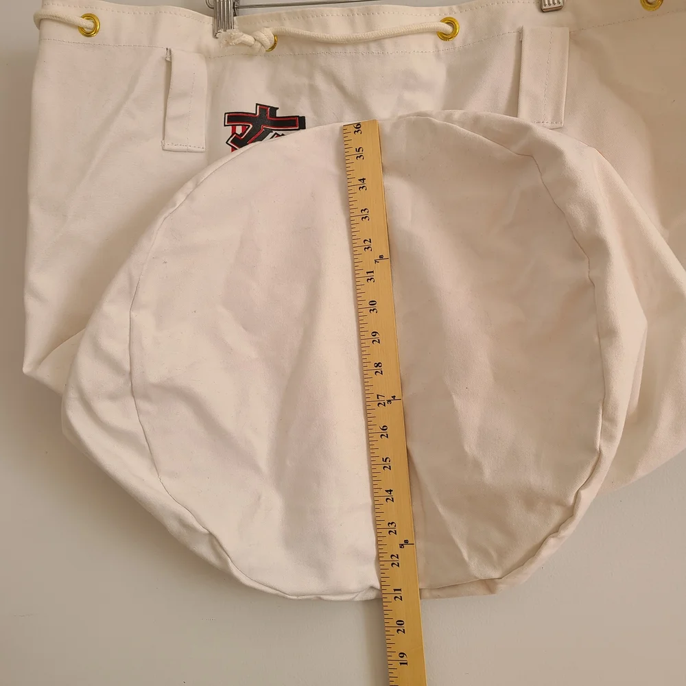 White Martial Arts Graphic Tote Bag